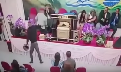 Pastor é baleado durante culto ao vivo.