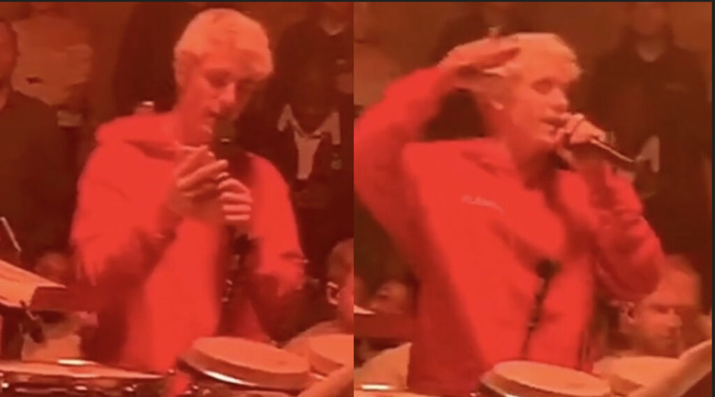 Justin Bieber canta gospel em evento. Imagem: Reprodução.