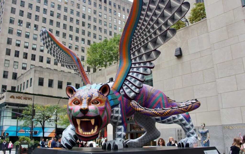 Saiba o que é Alebrijes, instalada na ONU e que se assemelha à ‘besta